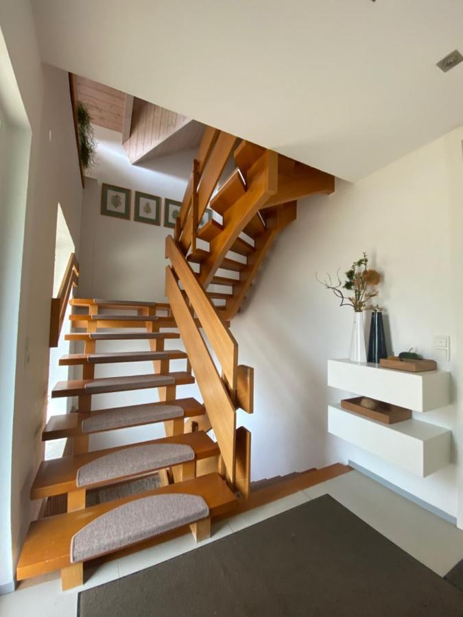 Pension-Ferienwohnung Liesbachtal Direkt Am Waldrand Bayerische Rhoen Schönau an der Brend Buitenkant foto