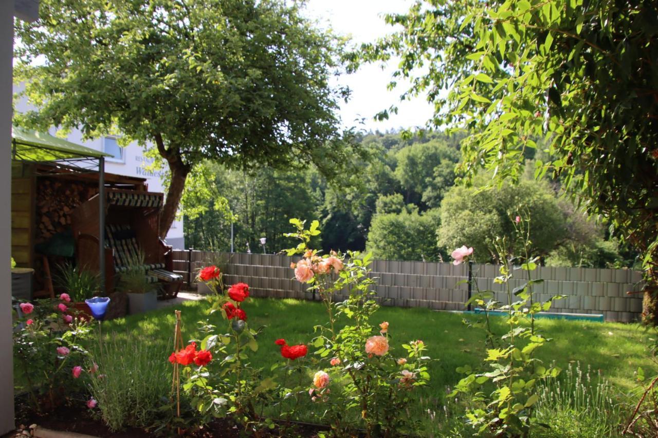 Pension-Ferienwohnung Liesbachtal Direkt Am Waldrand Bayerische Rhoen Schönau an der Brend Buitenkant foto