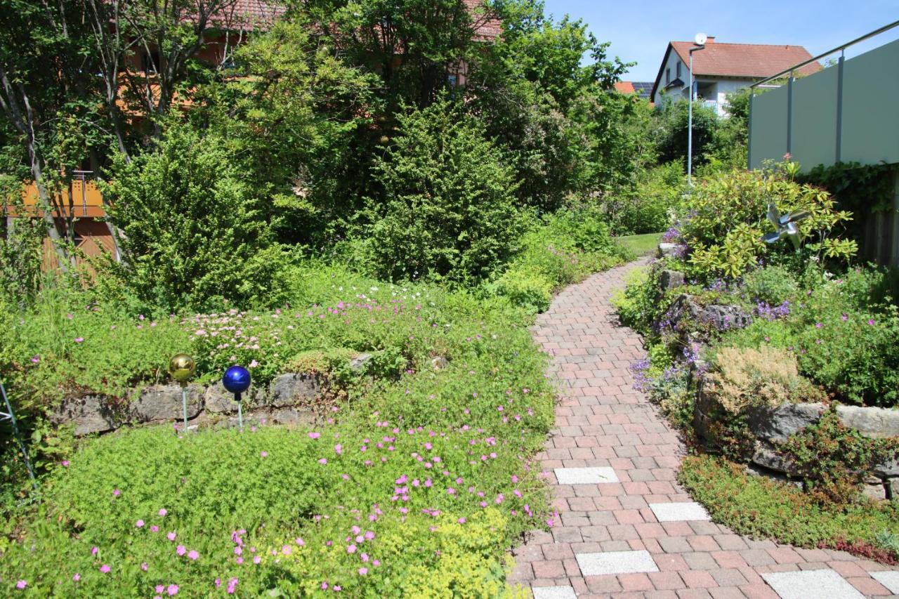 Pension-Ferienwohnung Liesbachtal Direkt Am Waldrand Bayerische Rhoen Schönau an der Brend Buitenkant foto